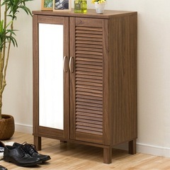 ニトリ　シューズボックス　ウィング2 ミドルブラウン　　　の画像