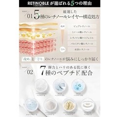 【新品未使用】RETINOBLE レチノーブル 純粋レチノールクリーム 30gの画像