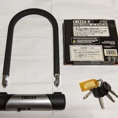 U字ロック SQUARE U LOCK CREZZA-V LU-201Aの画像