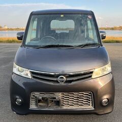 個人分割可❗️　ローン審査無し❗️　ルークス　ハイウェスター　H23　9万km　パワスラ　社外ナビ　フルオートエアコン　純正アルミ　即納できます🙌の画像