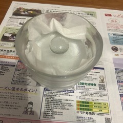 未使用？中古？ガラス浅漬鉢の画像