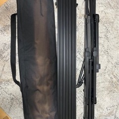 キャンプテーブル アルミロールテーブル 幅120cm の画像