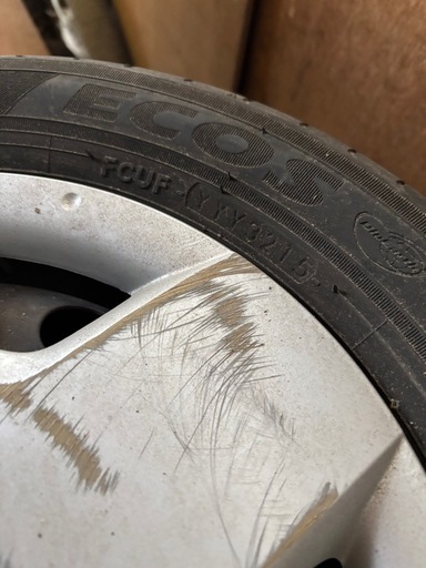 タイヤの状態確認用