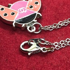 激レア 正規品 シャネル CoCoてんとう虫ネックレス シルバー系の画像