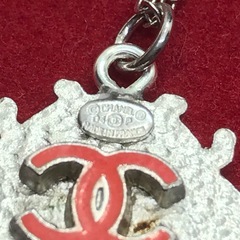 激レア 正規品 シャネル CoCoてんとう虫ネックレス シルバー系の画像