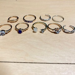 ⭐️リング120個以上セット+ネックレス 新品未使用 被りあり⭐️の画像