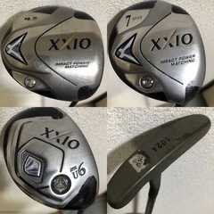 【希望者多い場合は抽選です】高級品 豪華ダンロップゴルフセット 最上級ゼクシオ xxio スリクソン ミズノパター　フレックスR 完璧に揃ったセット フルセット すぐにコースに行く事も可能です！ の画像