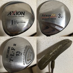 入手困難 レフティ ゴルフセット ハーフセット　打ちやすさ最強 これでコースも行けちゃう 左 左利き用の画像