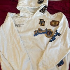 イギリス購入　PULL&BEAR STWD パーカー フーディー xl バスケの画像