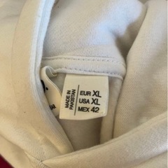 イギリス購入　PULL&BEAR STWD パーカー フーディー xl バスケの画像