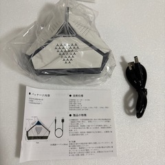 ネズミ 駆除 超音波 害虫対策器 三角デザイン 有効範囲400㎡ 害虫防除 静音 ネズミ駆除 動物撃退器 子供やペットに安心 の画像