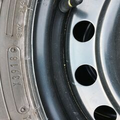 ルーミー、タンク、トール、パッソ、トヨタ純正鉄ホイール、冬用スタッドレスタイヤ４本セット　ダンロップウインターマックス０2　165/65R14の画像