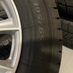 スタッドレスタイヤ、ホイールセット【美品】の画像