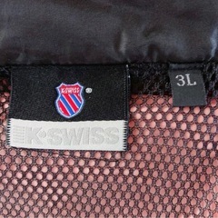 K-SWISS ケースイス 炎 ジャージ 上下 セットアップ 3L④の画像