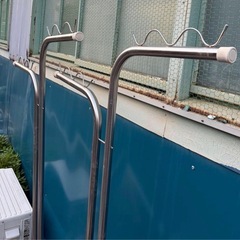 物干し台  ステンレス製  2セット  の画像