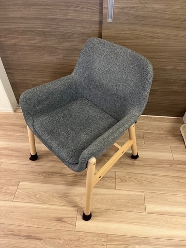 IKEA VEDBO アームチェア ダークグレー VEDBO Armchair, Gunnared dark gray, Height including back cushions