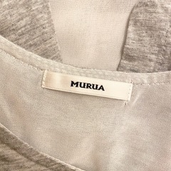 美品 MURUA レースタンクトップ レディースファッション トップス ムルーア ビジューの画像