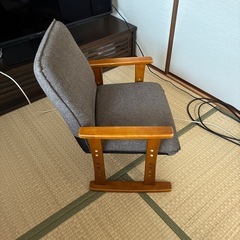 小型リクライニングい椅子の画像