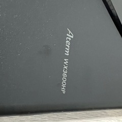 NEC Aterm wx3600HP WiFiルーターの画像
