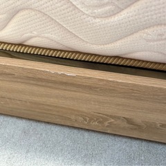 シングルベット＋マットレスの画像