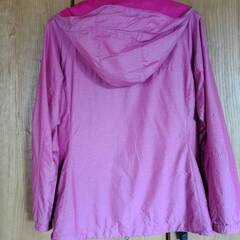 コロンビアナイロンジャケット・ピンク・Mサイズの画像