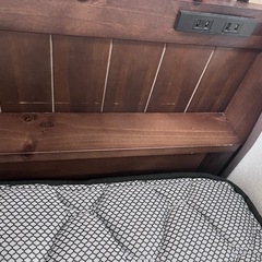 ニトリ　シングルベッド　の画像