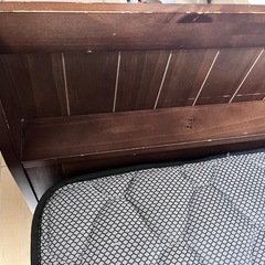 ニトリ　シングルベッド　の画像