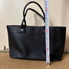 アニエスベー　トートバック　黒の画像