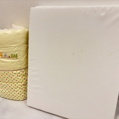 日本製 赤ちゃん用 布団 ６点セット＋防水シーツの画像