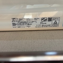 三菱重エルームエアコン　2019年製の画像