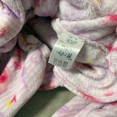 ぼんぼんりぼん　フリースパジャマ 130cmの画像