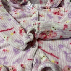 ぼんぼんりぼん　フリースパジャマ 130cmの画像