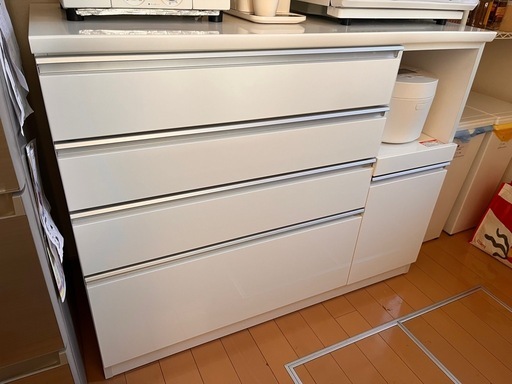 中古☆キッチンカウンター (ニトリ) (AGB) 印西の収納家具《食器棚