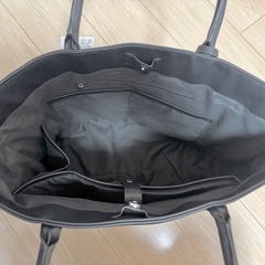 【新品未使用】tk.TAKEO KIKUCHI レザー調バッグ｜A4・PC収納可の画像