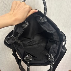 【美品】黒のトートバッグの画像