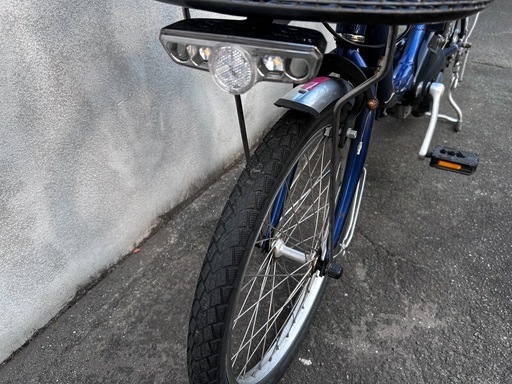 パナソニック 電動自転車 3段変速 20インチ オートライト 軽整備済み