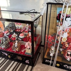 これからの季節　羽子板　ひな人形　綺麗ですの画像