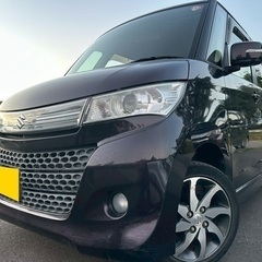 快適なターボ☆低走行8万キロ台！月々9千円〜分割払い可❗️ 車検2年付き！【名義変更代込み】大人気☆スズキ パレットSW☆SDナビ付き☆走行中DVD見れます☆両側電動スライドドア☆ドラレコ☆スマートキー☆フルオートエアコン☆純正アルミ☆事故修復歴無し☆そのまま乗って帰れます‼️の画像
