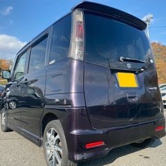 快適なターボ☆低走行8万キロ台！月々9千円〜分割払い可❗️ 車検2年付き！【名義変更代込み】大人気☆スズキ パレットSW☆SDナビ付き☆走行中DVD見れます☆両側電動スライドドア☆ドラレコ☆スマートキー☆フルオートエアコン☆純正アルミ☆事故修復歴無し☆そのまま乗って帰れます‼️の画像