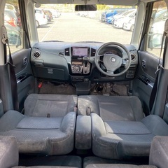 快適なターボ☆低走行8万キロ台！月々9千円〜分割払い可❗️ 車検2年付き！【名義変更代込み】大人気☆スズキ パレットSW☆SDナビ付き☆走行中DVD見れます☆両側電動スライドドア☆ドラレコ☆スマートキー☆フルオートエアコン☆純正アルミ☆事故修復歴無し☆そのまま乗って帰れます‼️の画像