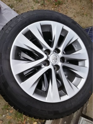 ベルファイヤ　スタッドレス　純正ホイール