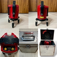 お取引頂ける方決定致しましたTAJIMA タジマ AXIS AX-KYR レーザー墨出し器 ケース付きの画像