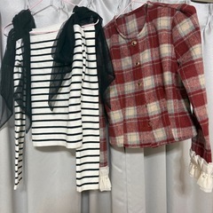 タグ付き新品有り　アウター ニット トップス 23着まとめ売りの画像