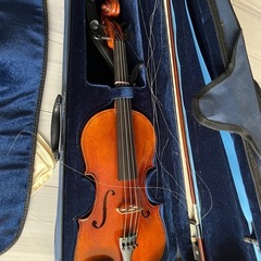 MUCO バイオリン　ケース付き　　4/4 要補修ベースの画像