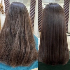 代官山　縮毛矯正モデル　¥3,300