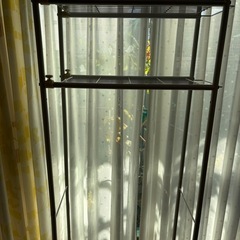 ★お取引き早い方優先★洗濯機上収納ラック　ランドリーラック　ホワイト 