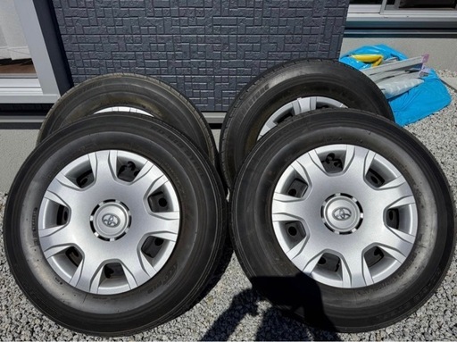 ハイエース純正ホイールセット (nami) 高田市のタイヤ、ホイールの中古