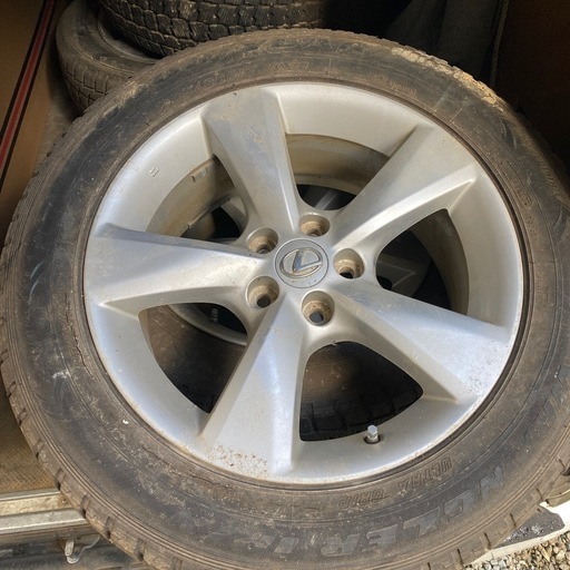 スタッドレスタイヤ　アルミホイール　TOYOTA レクサス　純正　235/60R18 103Q