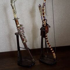 五月人形 鎧飾り 兜 刀飾り こどもの日 端午の節句の画像