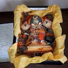 五月人形 鎧飾り 兜 刀飾り こどもの日 端午の節句の画像